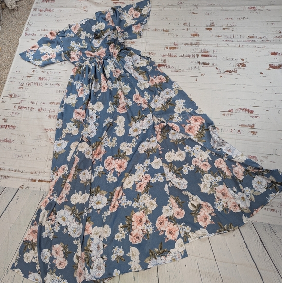 Baltic Born Maxi Length Dress With Slit - Picture 7 of 7